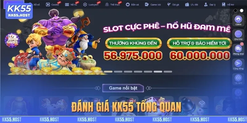 Đánh giá KK55 tổng quan